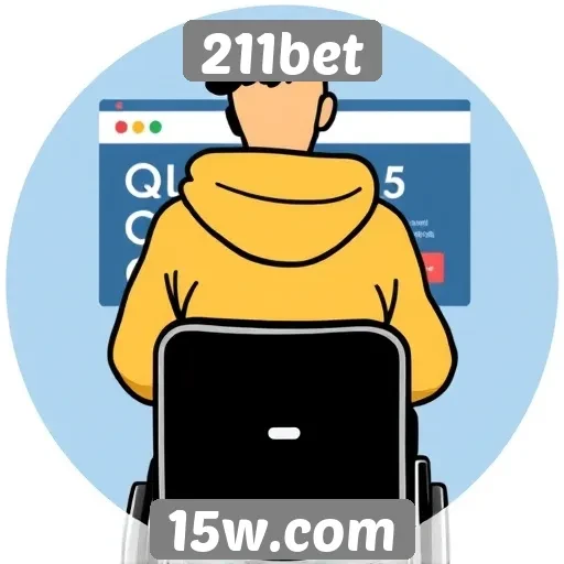 Acessibilidade e interface do site 211bet avaliada